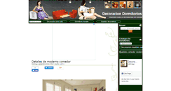 Desktop Screenshot of decoraciondormitorios.net