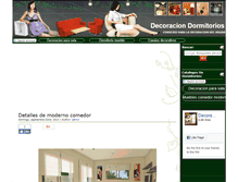Tablet Screenshot of decoraciondormitorios.net